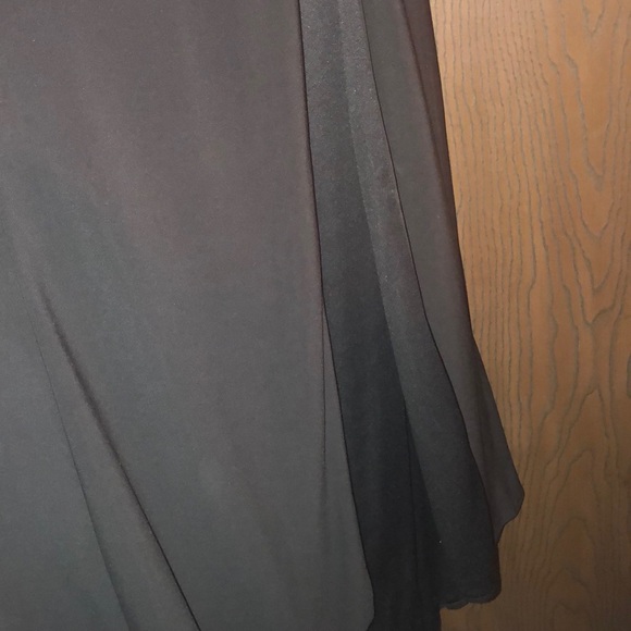 Black sequenced mesh prom dress - Picture 3 of 8